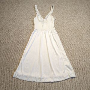 Vintage Slightly Tart by Tina Slip Dress Nightgown 34B Babydoll Lace Coquette